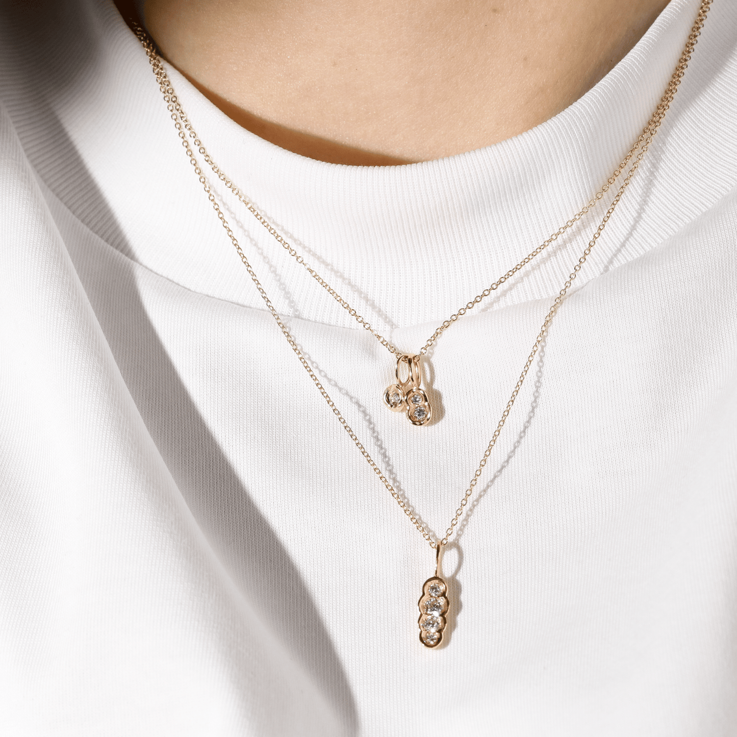 White Diamond Obi no.2 pendant