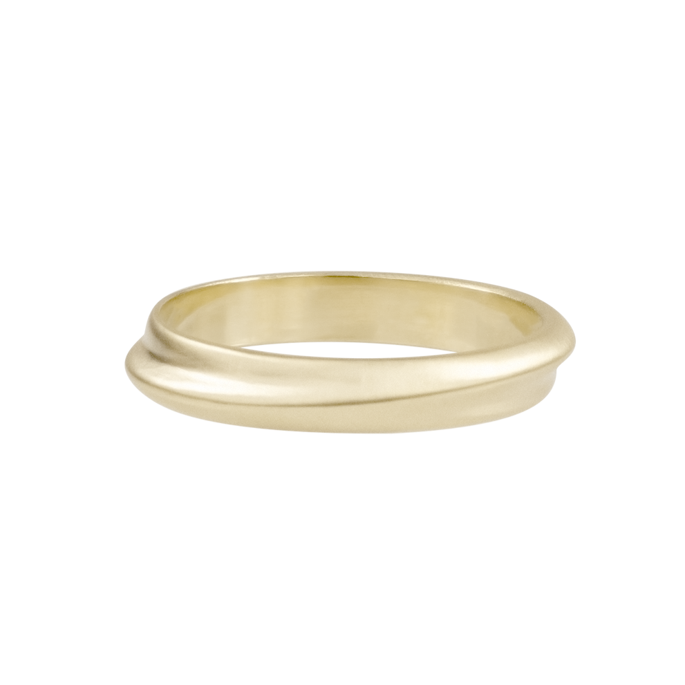 Wide Fold Ring - Kay Konecna Studio