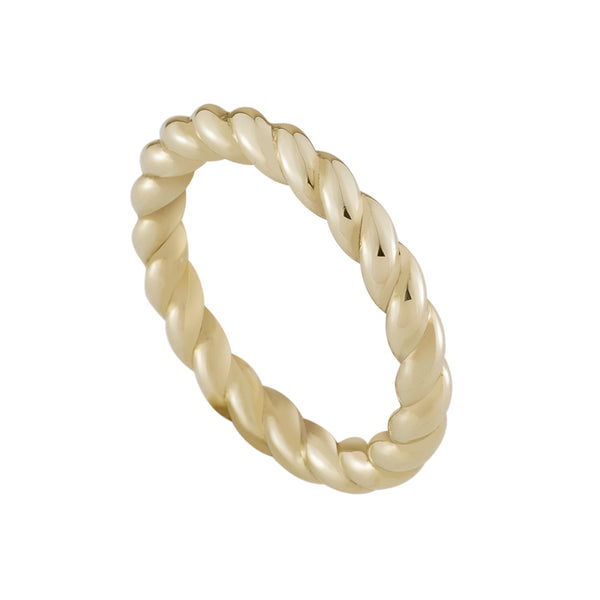 Wide Plait Ring - Kay Konecna Studio