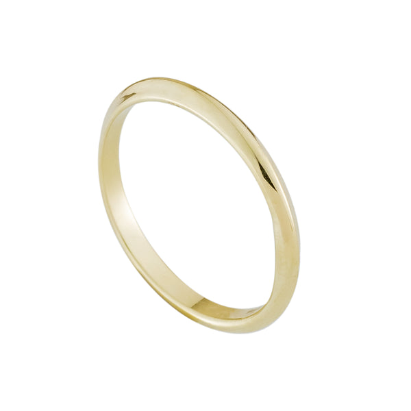 Thin Fold Ring - Kay Konecna Studio