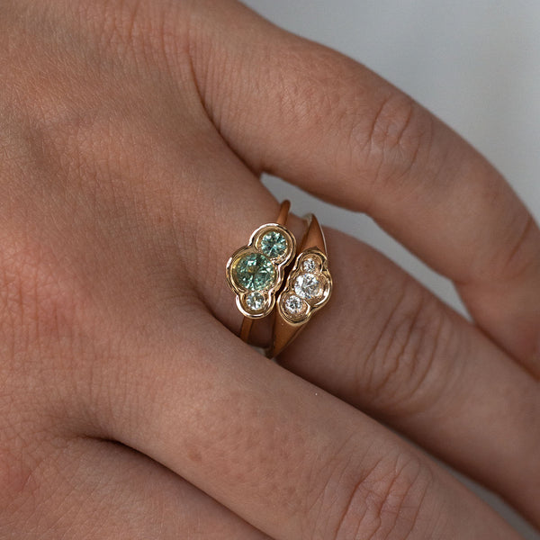 Pale Green OBI Ring #4 - Kay Konecna Studio