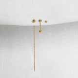 Dune 4mm Single Chain Stud Earring - Kay Konecna Studio