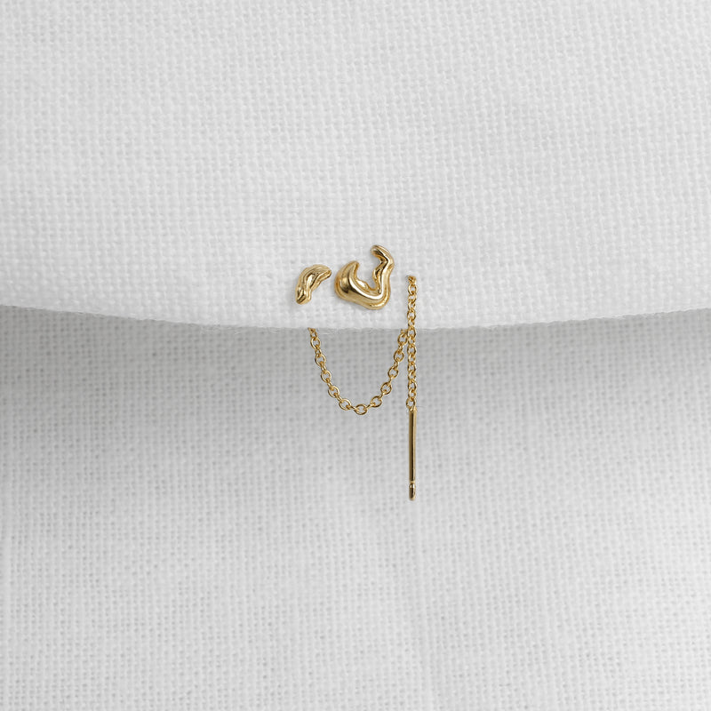 Isla Single Stud Earring - Kay Konecna Studio