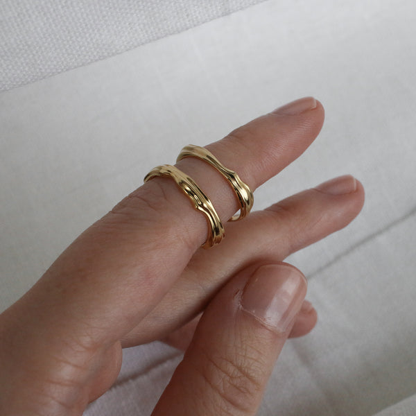 Wide Isla Ring - Kay Konecna Studio