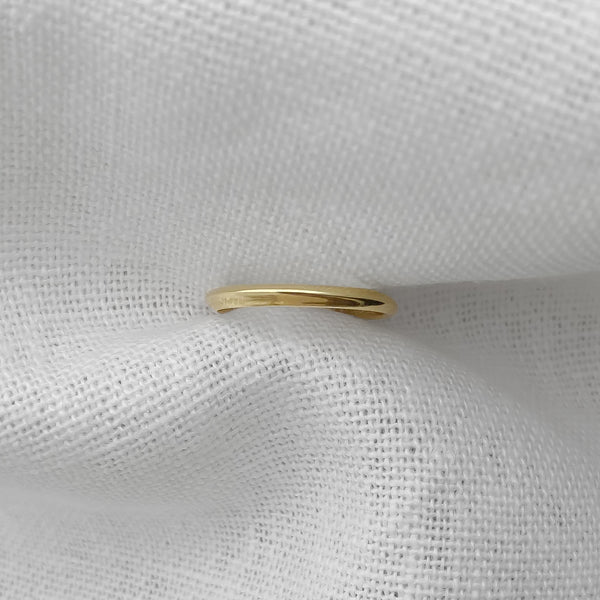 Thin Fold Ring - Kay Konecna Studio