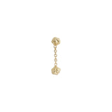Dune Single Drop Stud Earring - Kay Konecna Studio